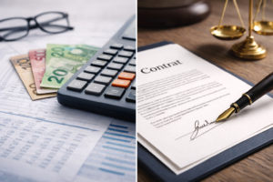 Différence entre hypothèque financière et contrat juridique au Québec